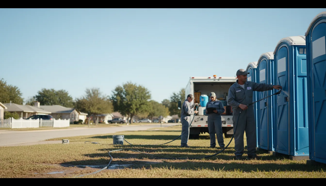 Long-Term Portable Toilet Rental in Reedsville, WI near me